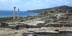 tharros roman site, sardinia