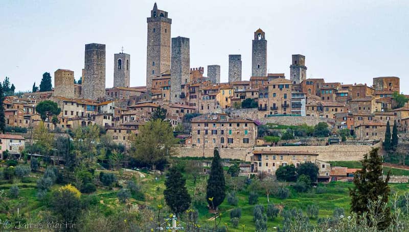 san gimignano skyline